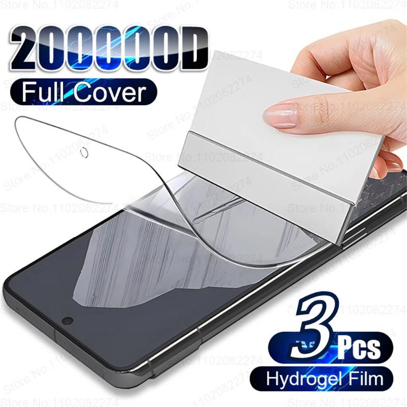 3 ชิ้น 2000D HD Clear Soft Hydrogel ฟิล์มสําหรับ Huawei nova 9 8i 8 7i 7 6 5z 5z 5T 5i 5 4e 4 3i 3 S