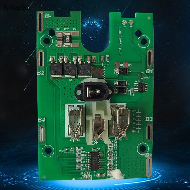 Kidatao 5S 21V บอร์ดป้องกัน PCB แบตเตอรี่ชาร์จป้องกันโมดูลสําหรับไขควง 3MOS Power เครื่องมืออุปกรณ์เสริมใหม่
