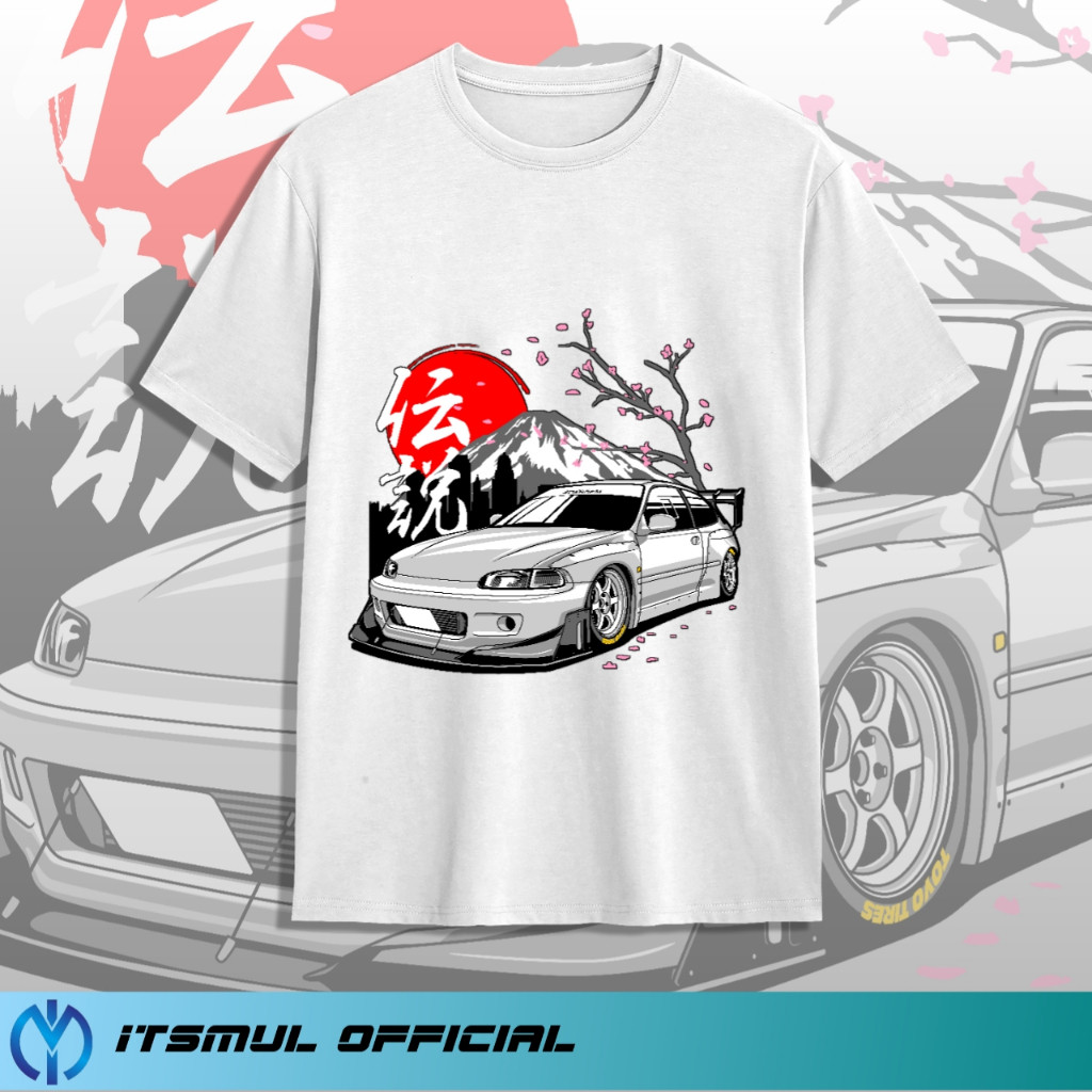 KATUN Japan เสื้อยืดรถแข่งรถยนต์ IM03(29) ผ้าฝ้ายหวี