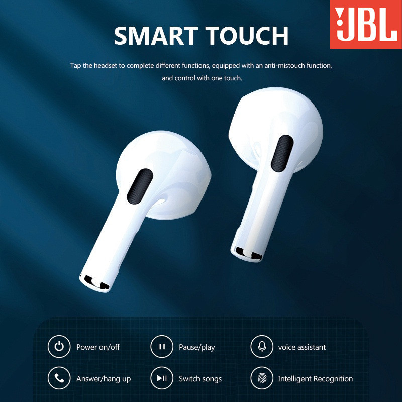 Air/inP ods 4th Gen headphones premium หูฟังไร้สายพร้อมไมโครโฟน Bluetooth earbud v5.4