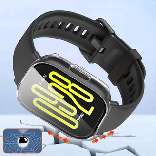 เคสกระจกนิรภัย PC for Smartwatch Redmi Watch 5 Active ฟิล์มป้องกันหน้าจอกันกระแทก for Redmi Watch 5 Lite