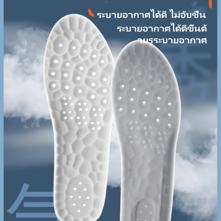 litai พื้นรองเท้าแบบยืดหยุ่นนุ่ม ระบายอากาศได้ดี ดูดซับเหงื่อ / พื้นรองเท้าสำหรับเล่นกีฬาแบบยืดหยุ่นสูง