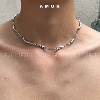 สร้อยคอโซ่ อเนกประสงค์ หรูหรา สไตล์มินิมอล สําหรับผู้ชาย