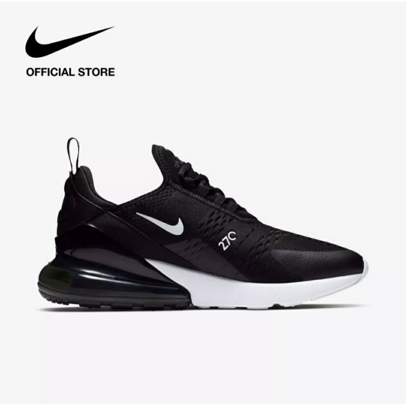 [ Nike Air max 270 - Black ] ไนกี้ ผู้ชาย แอร์ แม็กซ์ 270 - สีดำ / ของแท้100% พร้อมส่ง  free รองเท้