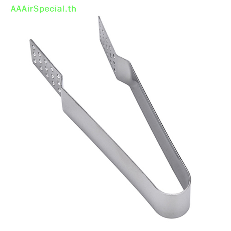 Aaairspecial ที่กรองชา สแตนเลส ที่กรองชา เครื่องคั้น ถุงชา แหนบก้อนน้ําแข็ง ที่คีบขนาดเล็ก TH