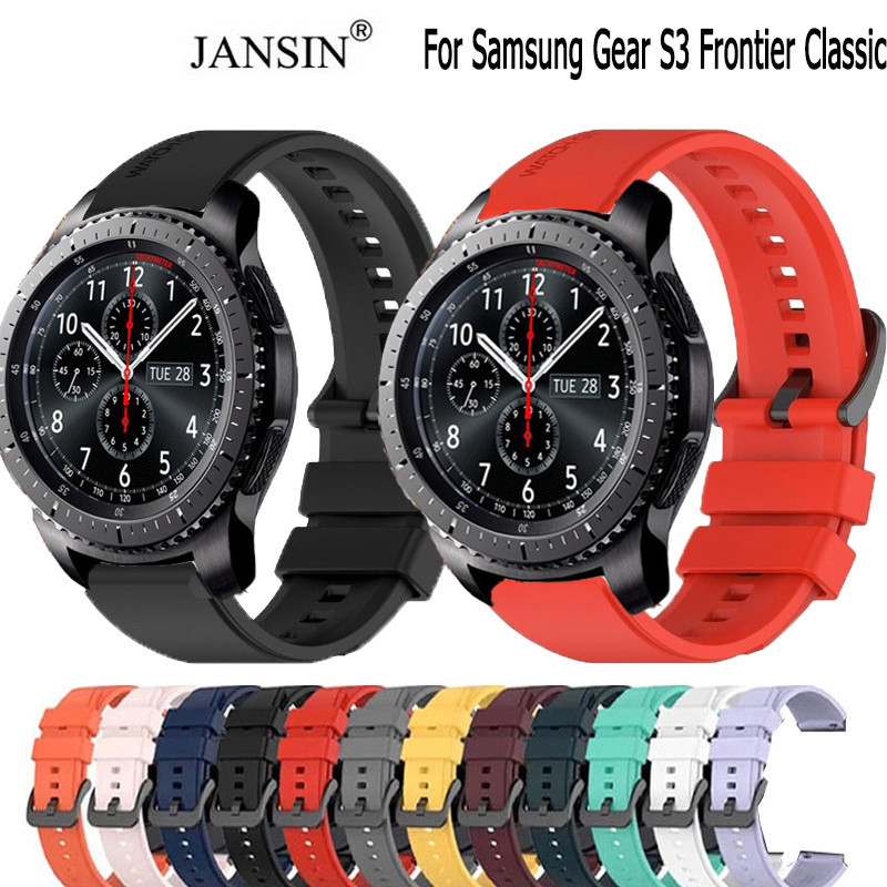 สายนาฬิกา ซิลิโคน สำหรับ Samsung Gear S3 Frontier Classic
