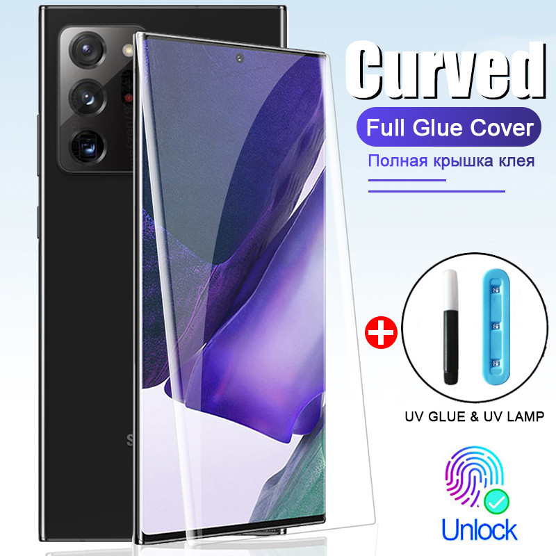 แบบจอโค้ง Reno 11Pro 5G ฟิล์มกระจกกาว UV OPPO Find X8 Pro Reno11 Reno11Pro Reno8T Reno10 Reno10Pro Reno10Pro Plus