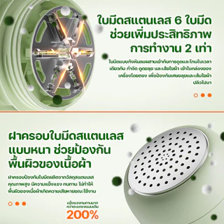 เครื่องตัดขุยผ้า มีประสิทธิภาพสูงในการกำจัดขนผ้า ปกป้องเสื้อผ้าให้ดูใหม่อยู่เสมอ ขนาดเล็ก พกพาง่าย