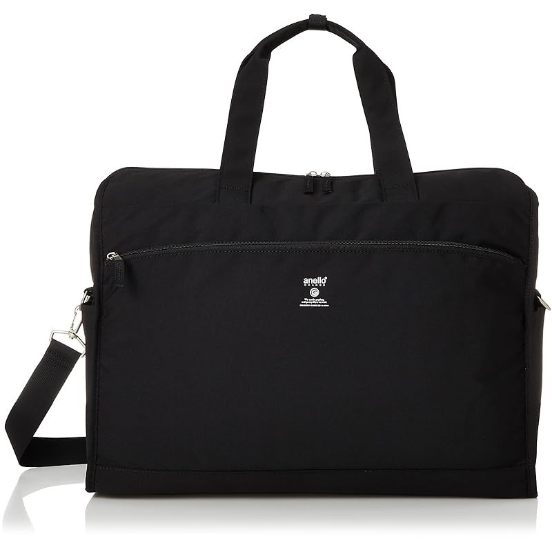 [Anello Grande] 2WAY Boston Bag Water Repellent Lightweight Large Capacity CABIN GTM0178 Dark Black