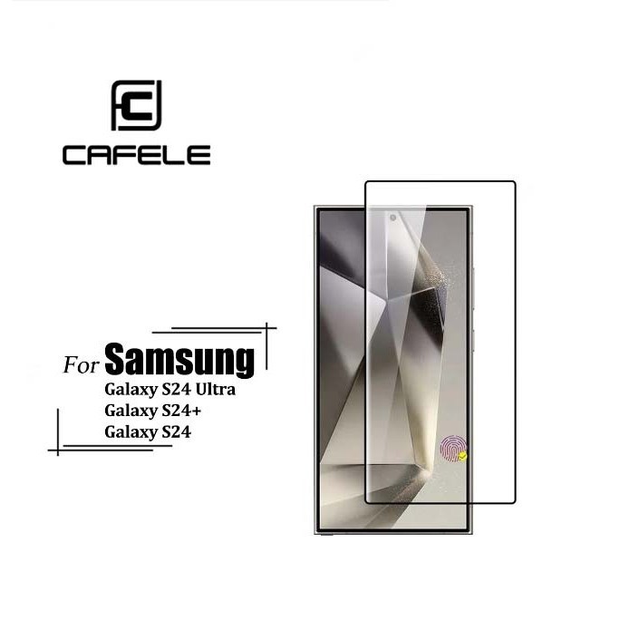 CAFELE Samsung S24 / Plus / Ultra - TEMPERED GLASS FULL COVER