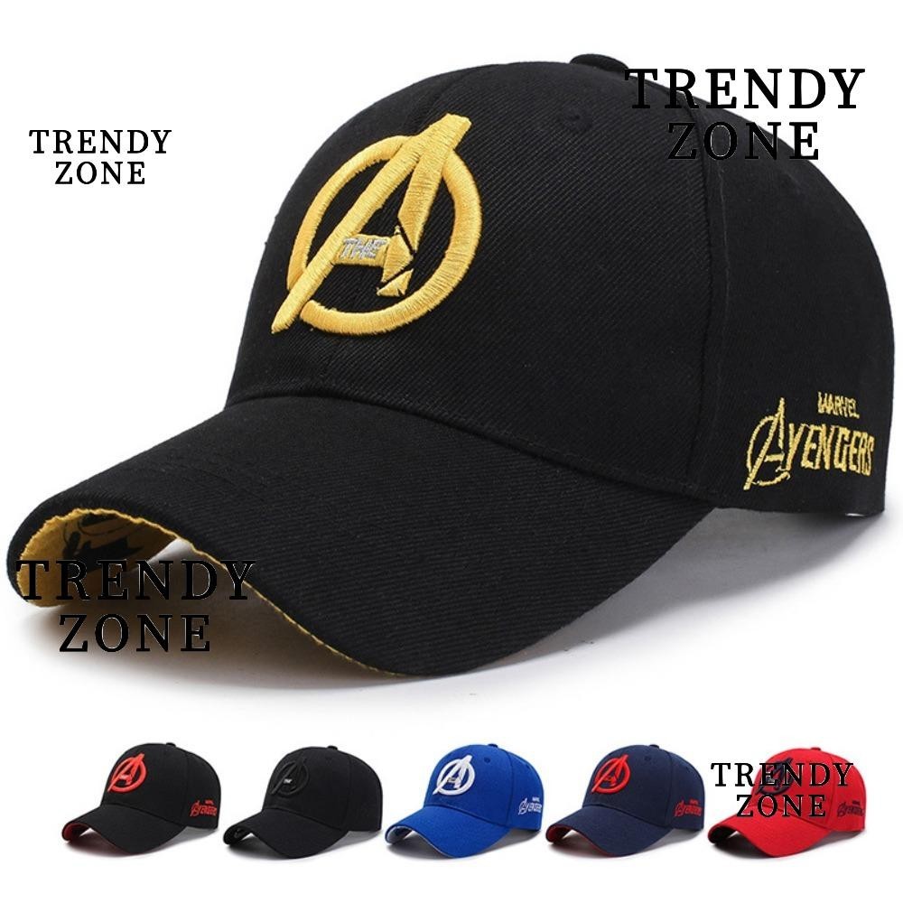 Trendyzone หมวกเบสบอล กันแดด ปักลายตัวอักษร ปรับได้ ระบายอากาศ อเนกประสงค์ สําหรับเล่นกีฬากลางแจ้ง 2024