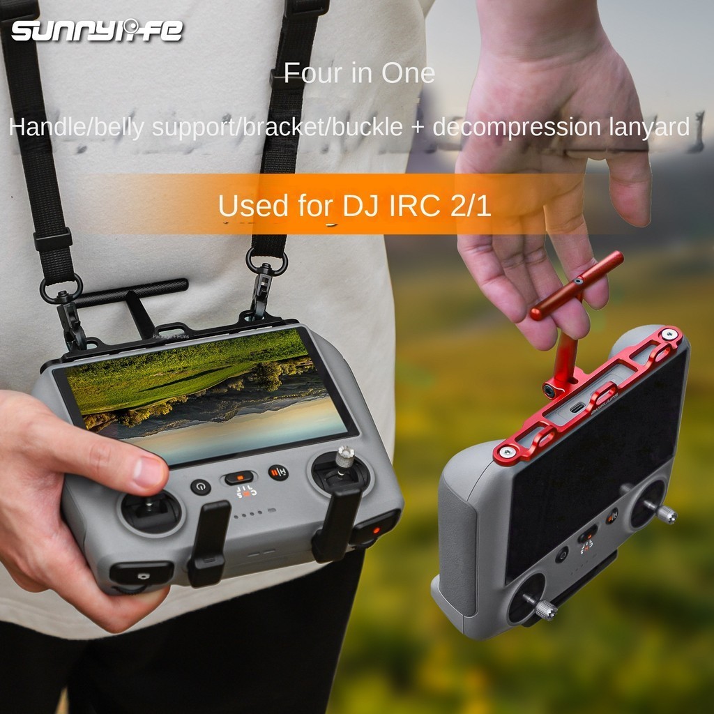 Sunnylife เหมาะสําหรับ DJI RC 2/1 รีโมทคอนโทรลหัวเข ็ มขัดเชือก Mini4 Pro Belly Support Bracket