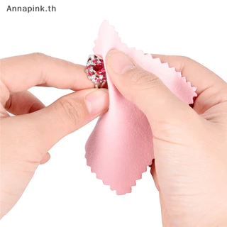 Annapink.th 50 PCS Silver Polishing Cloth Cleaner ผ้าทําความสะอาดเครื่องประดับ Anti-Tarnish Tool50 ชิ้นเงินขัดผ้าทําความสะอาดเครื่องประดับผ้าทําความสะอาด Anti-Tarnish เครื่องมือ 201850