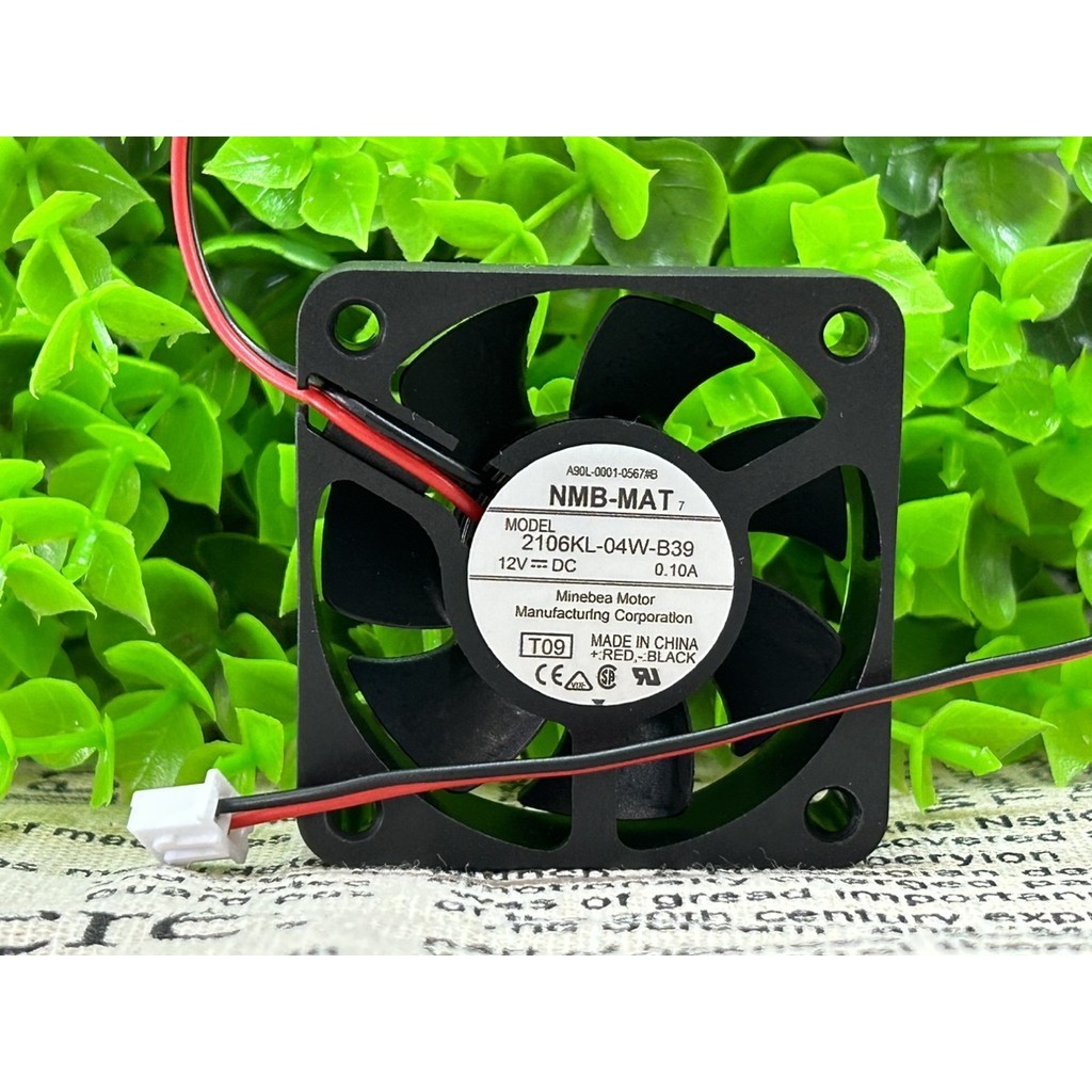 Mebia/NMB 2106KL-04W-B39 5015 12V 0.10A พัดลมระบายความร้อนโปรเจคเตอร์