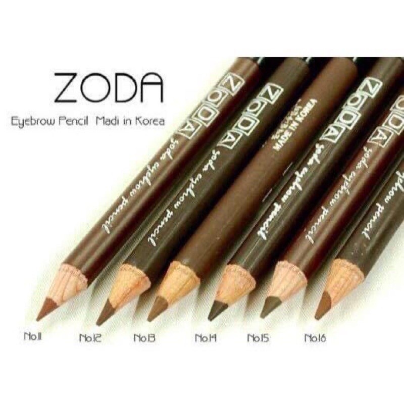 WT-51🌟ZODA Eyebrow Pencil ดินสอเขียนคิ้ว เขียนง่าย เขียนลื่น ติดทน กันน้ำ เนื้อเนียน สีสวย