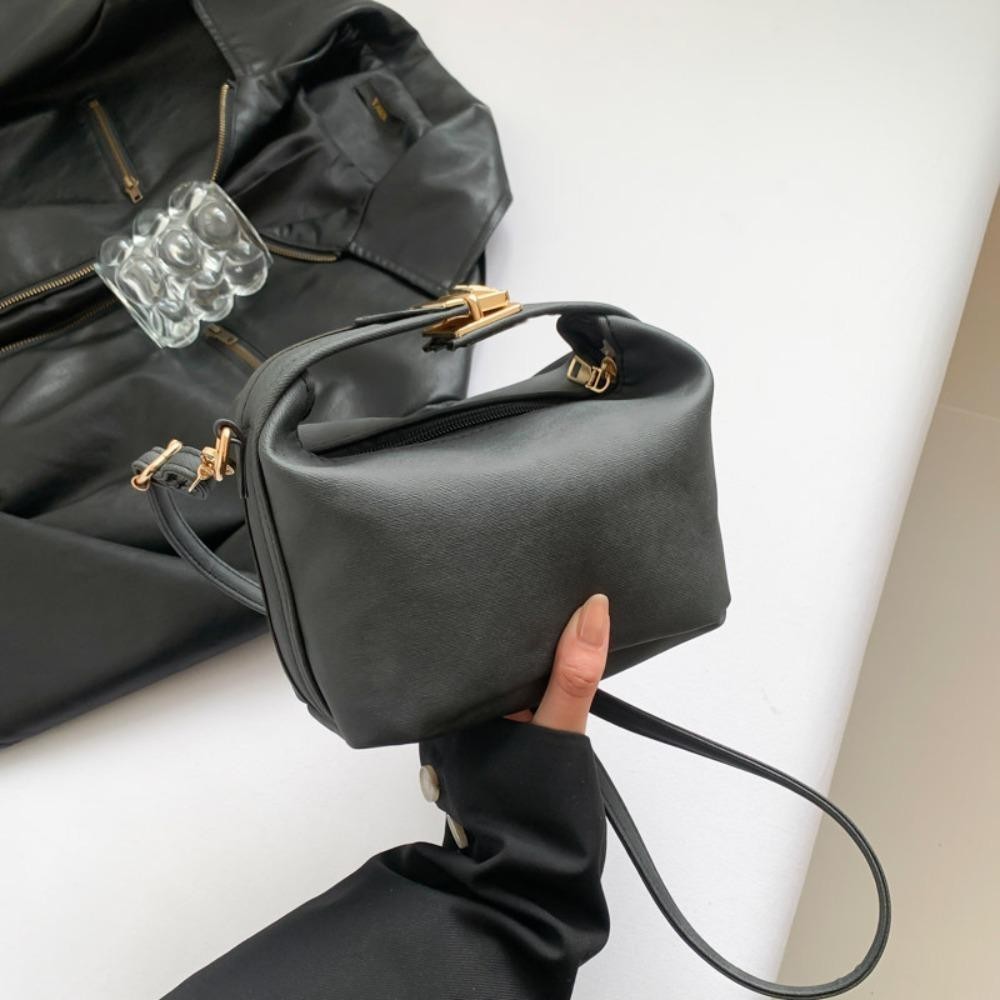 กระเป๋าสะพายไหล่สไตล์อินเทรนด์ ทำจากหนังPU ใช้งานได้ในทุกวัน - รูปที่ 3