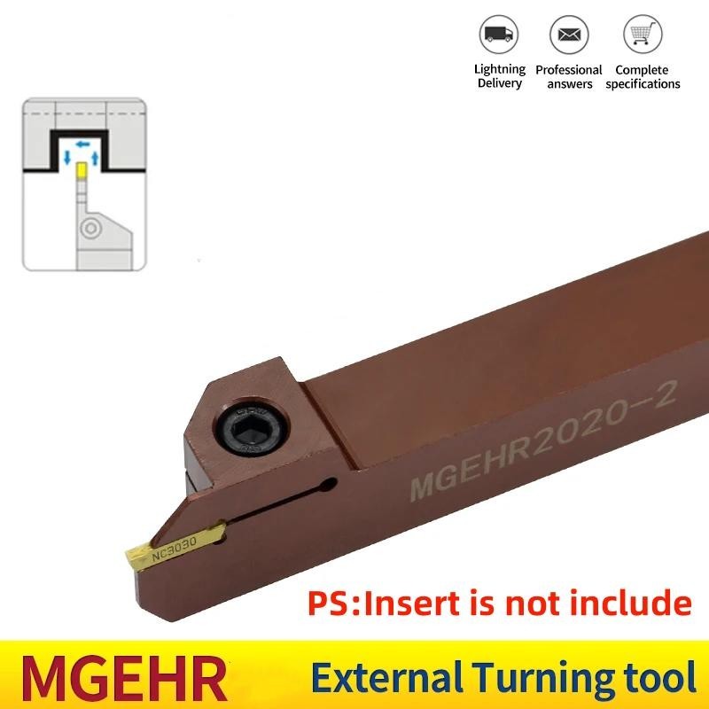ที่จับเม็ดมีดกลึง MGEHR MGEHR1616 MGEHR2020 MGEHR2525 MGEHR3232 สําหรับเม็ดมีดกลึงคาร์ไบด์ MGMN MGGN MRMN 1 ชิ้น