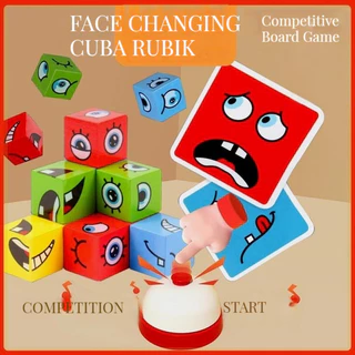 ฝึกความจำ ฝึกความไว เกมส์เสริมพัฒนาการลูกเต๋าใบหน้าเปลี่ยน