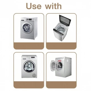 GlobalHouse SAKU ลูกบอลซักผ้าทรงล้อ รุ่น DR001 ขนาด 4.5x4.5x3 ซม.คละสี (6 ชิ้น/ถุง) สินค้าของแท้คุณภาพดี