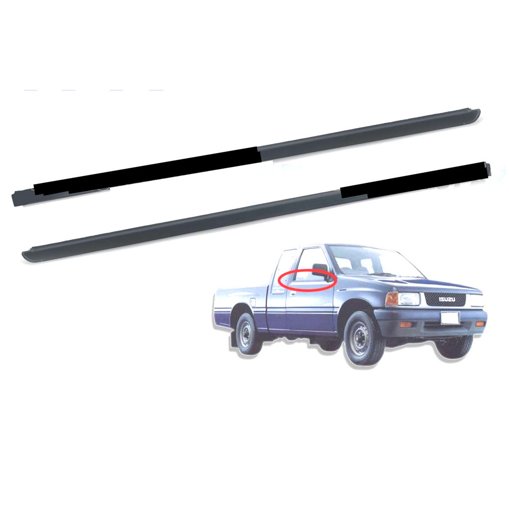 คิ้ว ยางรีดน้ำ นอก/ใน ISUZU TFR มังกร ดราก้อนอาย ปี 1987-2001 ยางรีดน้ำขอบกระจก คิ้วรีดน้ำ ยางรีดน้ำขอบประตู เทียบแท้