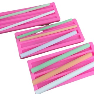 แม่พิมพ์ซิลิโคน รูปแท่งขี้ผึ้ง DIY สําหรับทําขี้ผึ้ง เครื่อง…