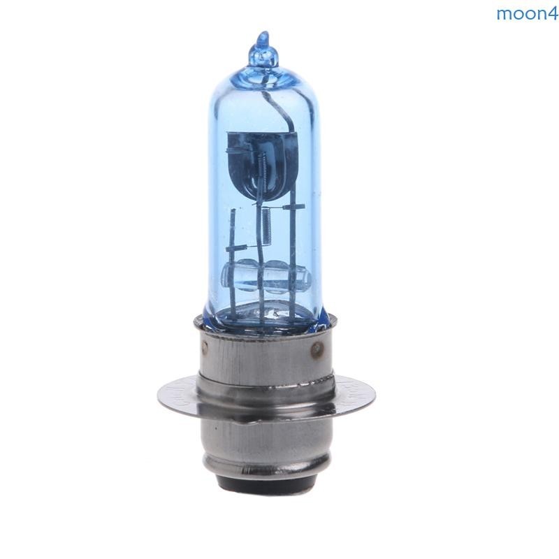 Moon4 หลอดไฟหน้ารถจักรยานยนต์ LED P15D-25-1 สําหรับ DC 12V