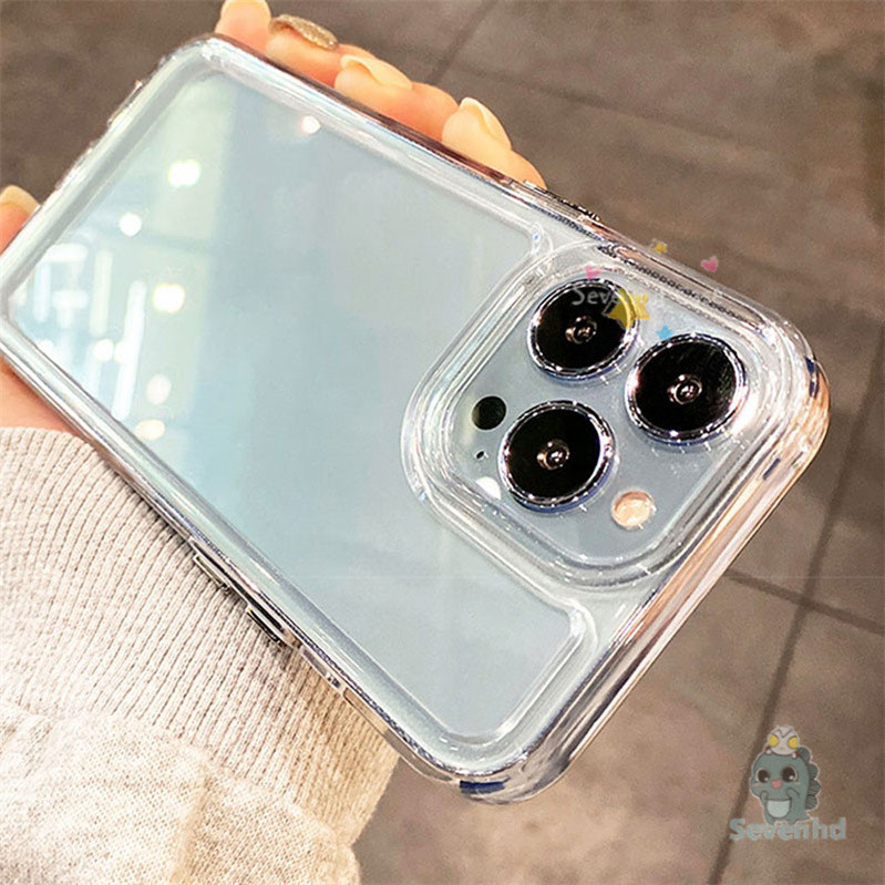 เคสโทรศัพท์มือถือ ซิลิโคนนิ่ม แบบใส สไตล์มินิมอล สําหรับ iPhone 15 14 13 12 11 Pro Max XR 8 7 6 6s Plus SE 2020 X XS Max