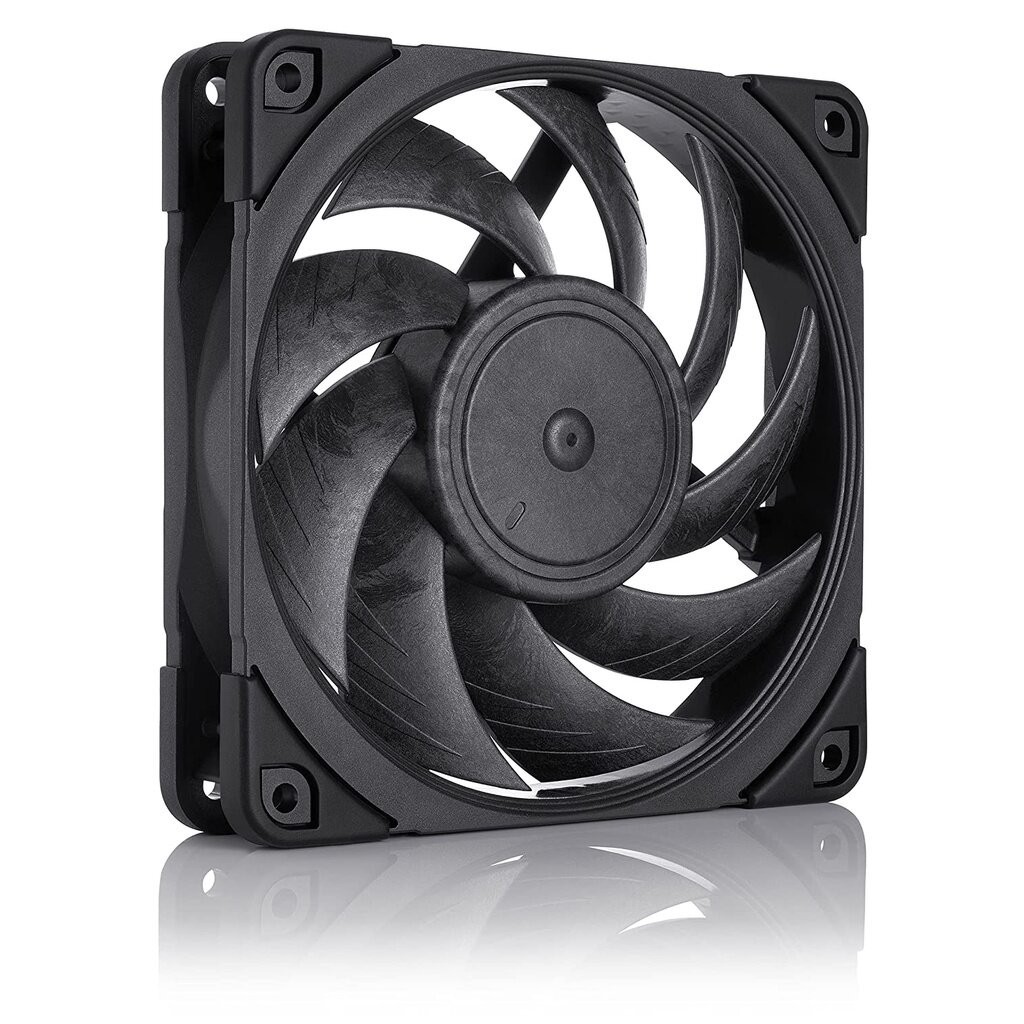 ส่งด่วน Noctua NF-A12x25 PWM chromax.Black.swap, Premium Quiet Fan, 4-Pin (120mm, Black)