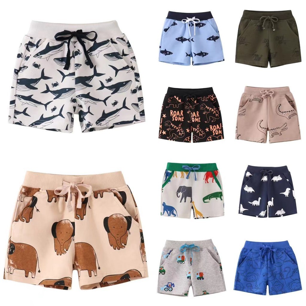 กางเกงขาสั้นลําลอง ขนาดเล็ก แฟชั่นฤดูร้อน สําหรับเด็กผู้ชาย และเด็กผู้หญิง