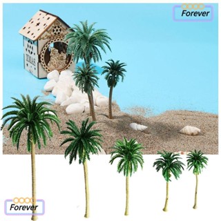 Forever โมเดลต้นมะพร้าวปลอม พลาสติก 5 10 15 20 ชิ้น