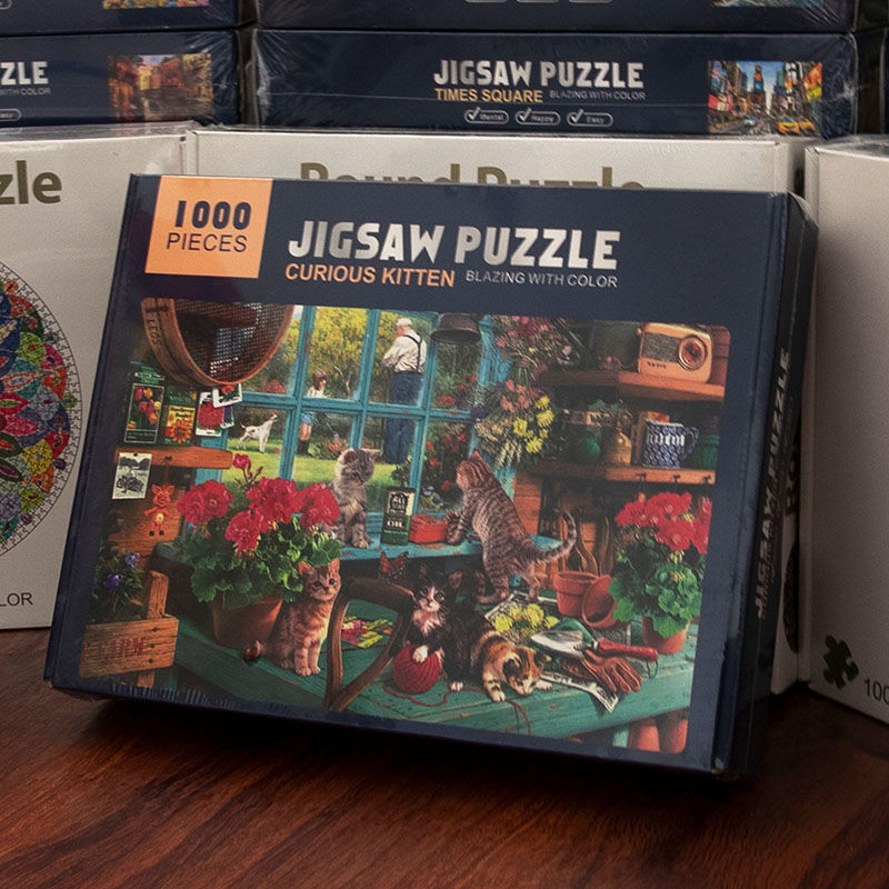 จิ๊กซอว์กระดาษปริศนา 1,000 ชิ้น สําหรับผู้ใหญ่ - รูปที่ 3