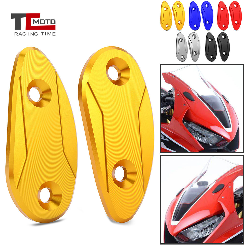 CBR 1000RR กระจกรถจักรยานยนต์ขับเคลื่อนกระจกกําจัดหมวกกระจกสําหรับ Honda CBR1000RR CBR1000 RR 2008-2