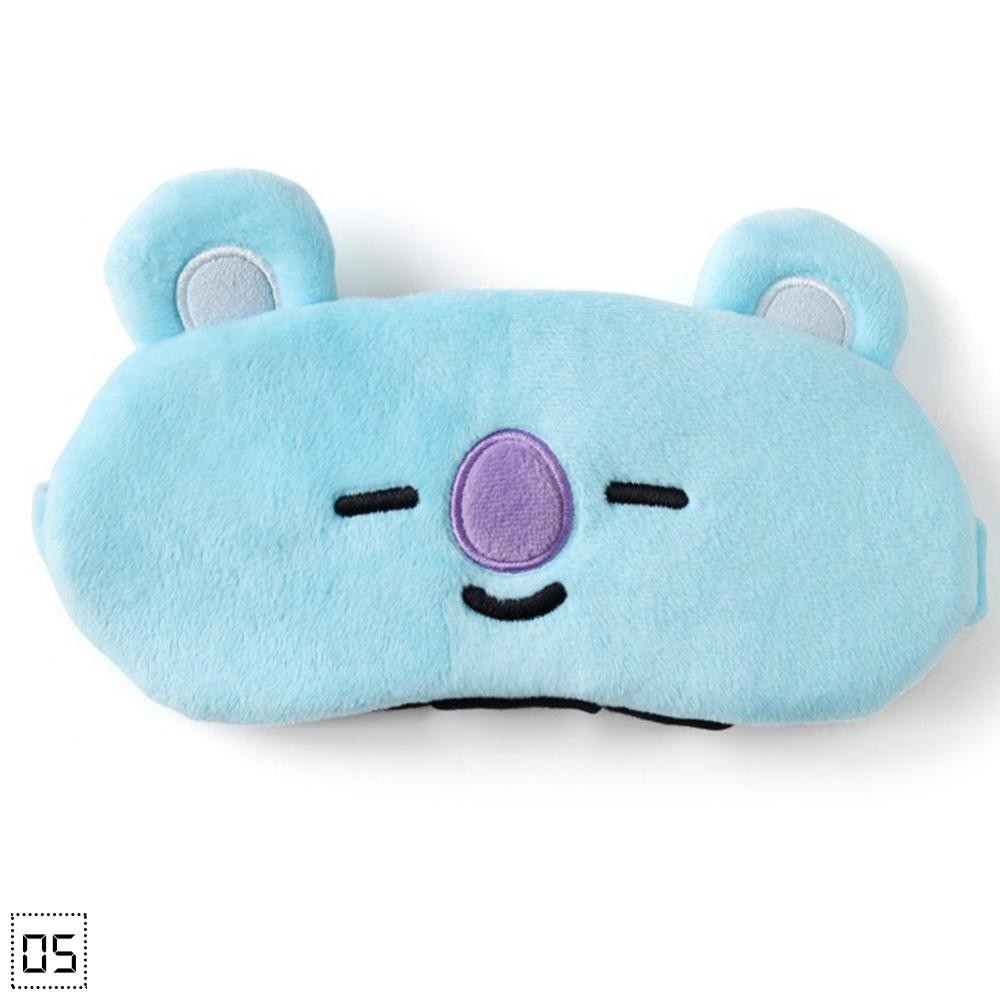 [ForeverYoung] หน้ากากปิดตา ลายศิลปินเกาหลี BTS BT21 Bangtan Boys Jimin Chimmy RJ Cooky F5G3