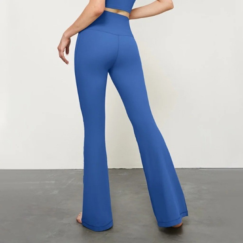 【Sportsangel】กางเกงกีฬา ขาบาน เอวสูง ไม่มีตะเข็บ กระชับสัดส่วน โยคะ พิลาทิส - รูปที่ 4