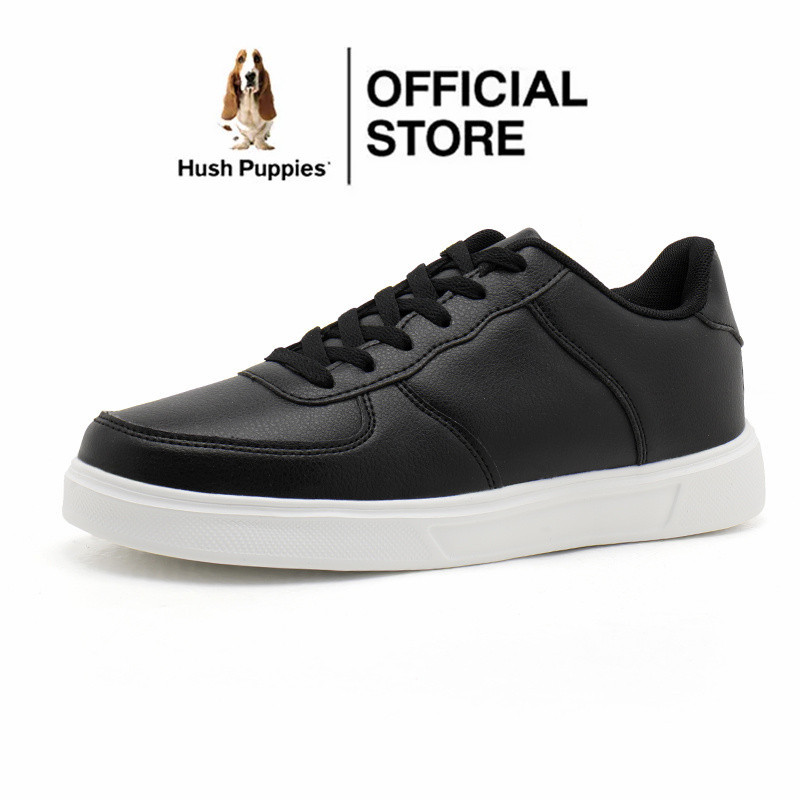 Hush Puppies รองเท้าผ้าใบลําลอง ส้นแบน สไตล์เกาหลี สําหรับผู้ชาย เหมาะกับการเล่นกีฬา ไซซ์ 45 46 47 48
