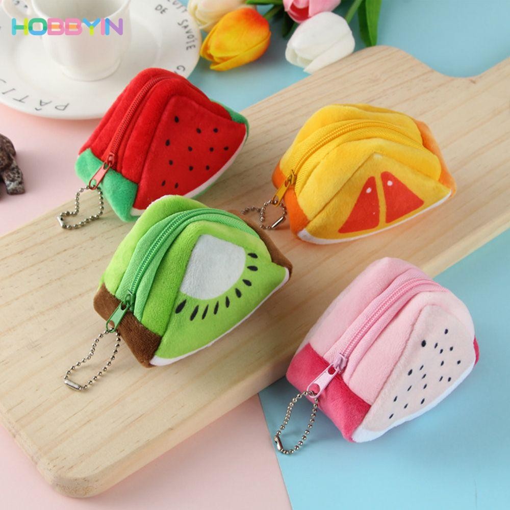 HOBBYIN กระเป๋าใส่เหรียญ สามมิติ น่ารัก ตุ๊กตา ขนาดเล็ก กระเป๋าใส่เหรียญ