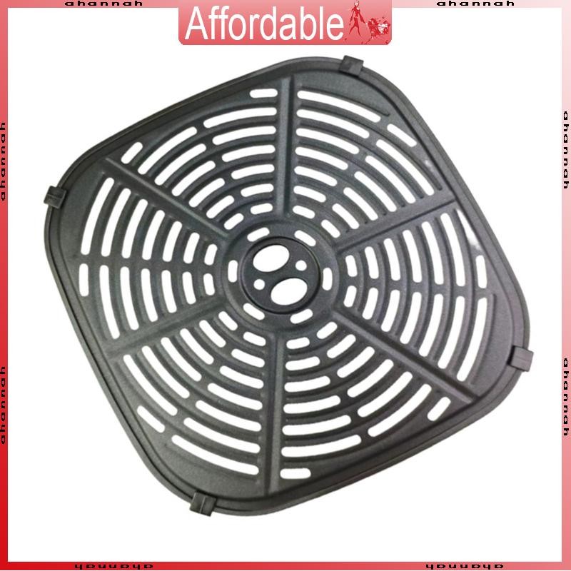 Ah โลหะ Air Fryers Pad โลหะ Liners Nonstick ทําอาหารอุปกรณ์เสริม Air Fryers ย่างแผ่นเหมาะสําหรับ 6QT
