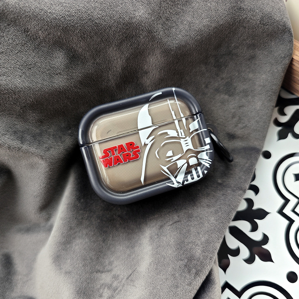 สําหรับ AIRPODS 4 ANC PRO3 2 /1/2/3 PRO เคสป้องกัน Star Wars สีโปร่งใส TPU ปลอกเชลล์