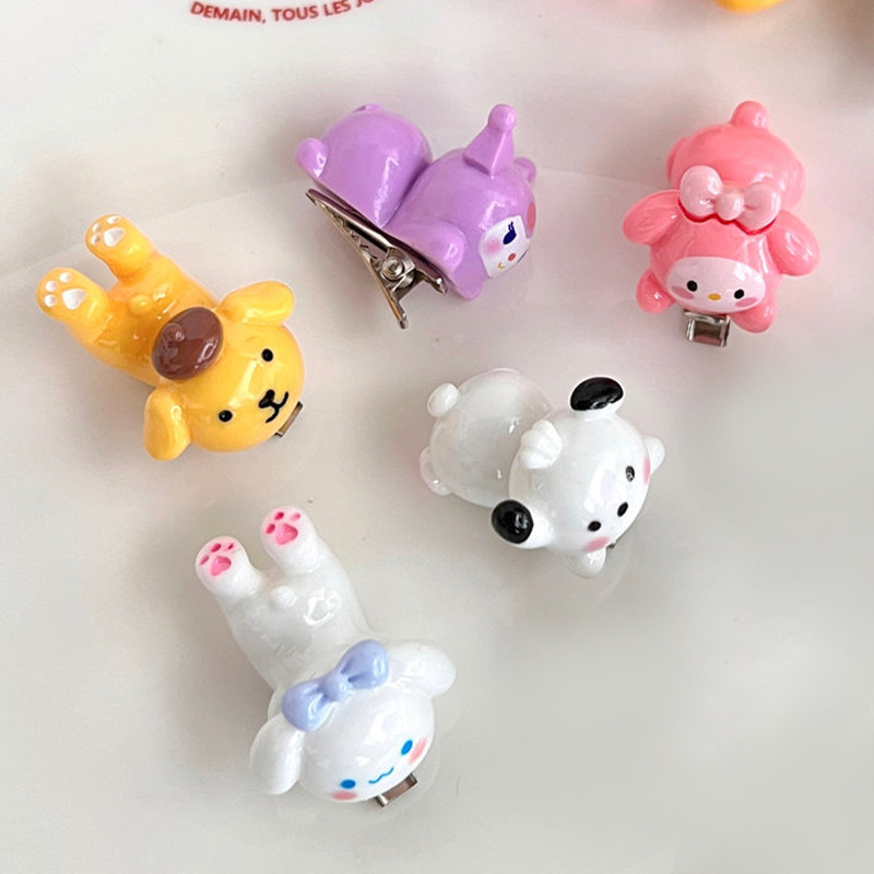 Rubuyou 2024 สไตล์ญี่ปุ่น sanrio กิ๊บติดผมกิ๊บติดผมด้านข้าง ลายการ์ตูนน่ารัก หวาน เข้ากับทุกการแต่งกาย-ส่งเร็ว🚚