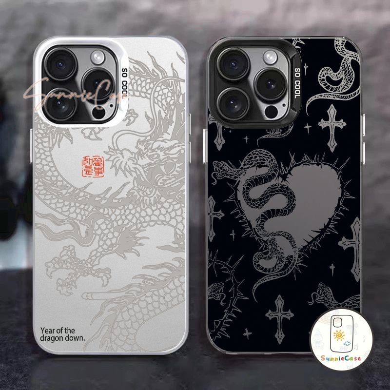 มังกร งู เย็น สำหรับ OPPO A38 A31 A5s A18 A76 A77s A78 A17K A16s A55 A7 A17 A16 A57 A3s A12 15 A58 A77 A74 A54 ขั้นสูง