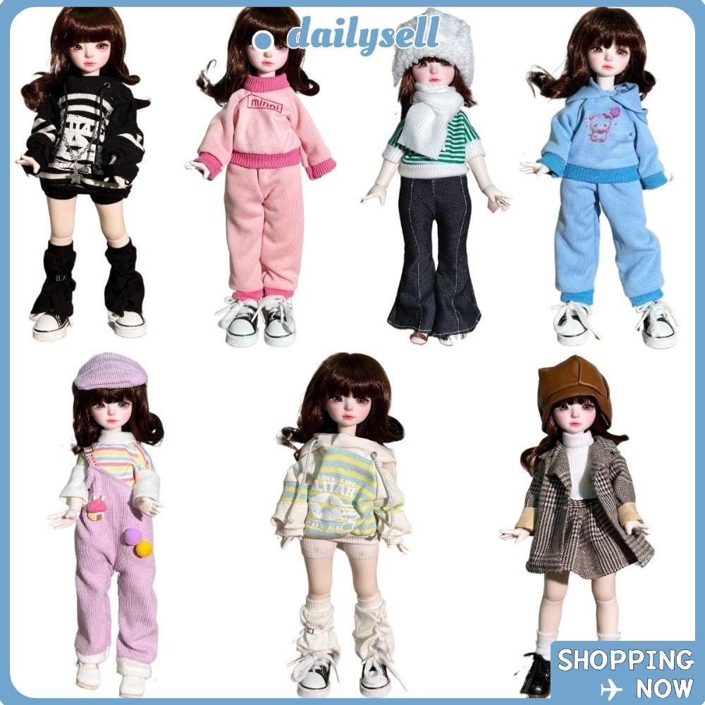 Daily 30 ซม.เสื้อผ้าตุ๊กตา, DIY Handmade 1/6 BJD กระโปรง, หลายสไตล์ 1/6 BJD 23 ซม.ตุ๊กตาเปลี่ยนตุ๊กตาสวมใส่เด็กของขวัญ