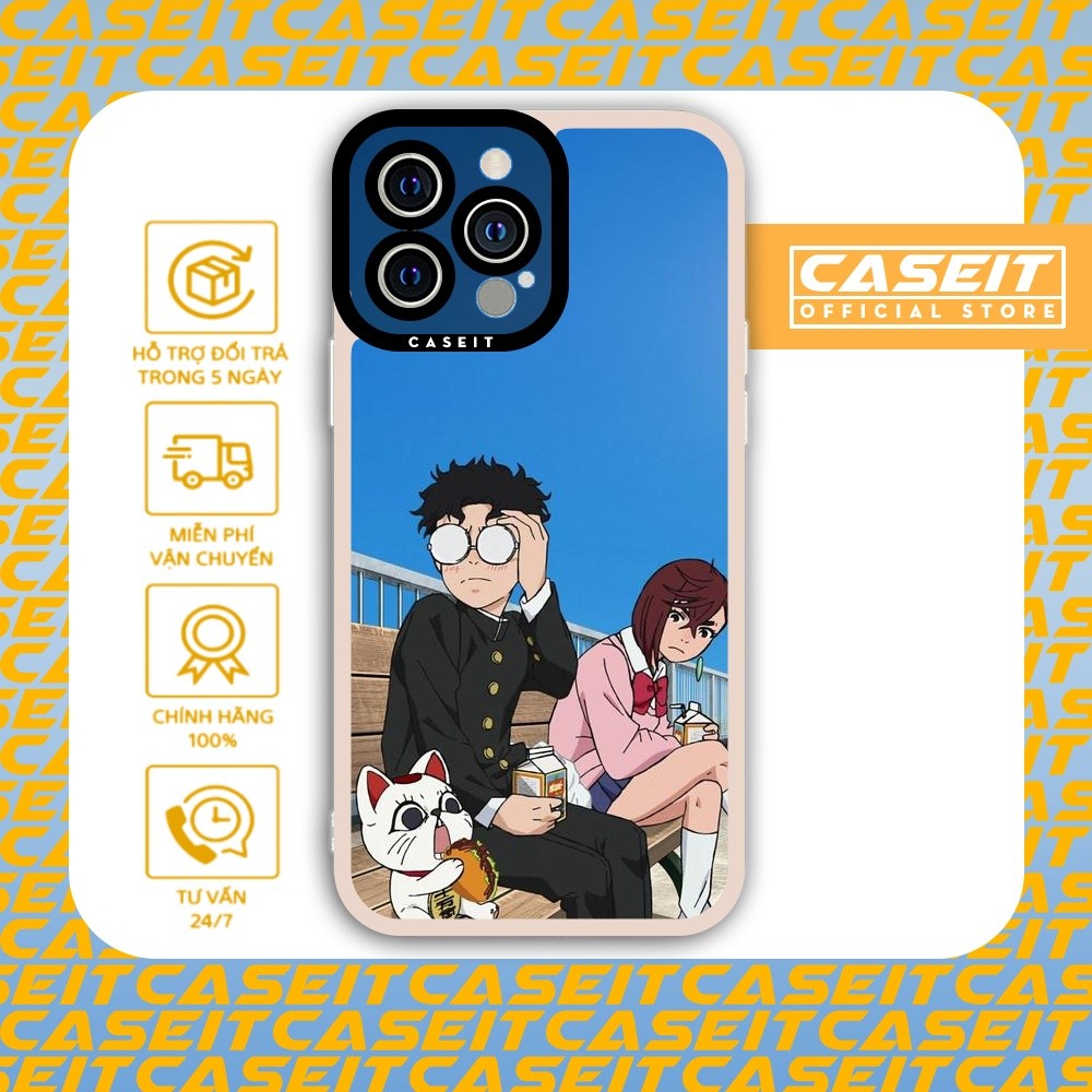 Samsung Xiaomi Oppo Caseit Square Edge iPhone Case ธีมอนิเมะ Dan Dan Dan Dan Dan Dan Dan Vu trang Su