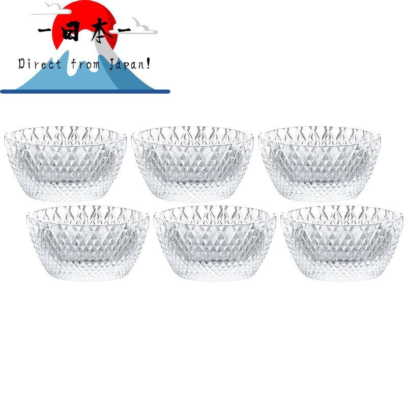 [Direct from Japan]
ADERIA Small Bowl Clear Diameter 7 × Height 3.5 cm Shonai Craft Crystal Small Bo