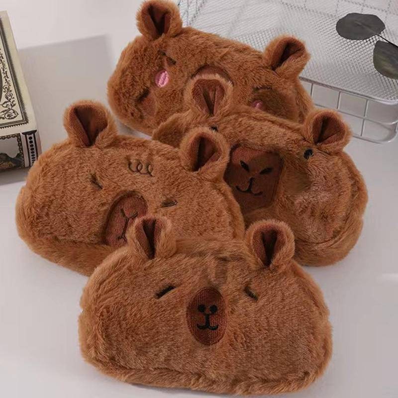 กระเป๋าเครื่องเขียน กระเป๋าดินสอ ขนาดใหญ่ จุของได้เยอะ ลายการ์ตูน Capybara Kawaii น่ารัก เหมาะกับให้เป็นของขวัญ สําหรับเด็กผู้หญิง