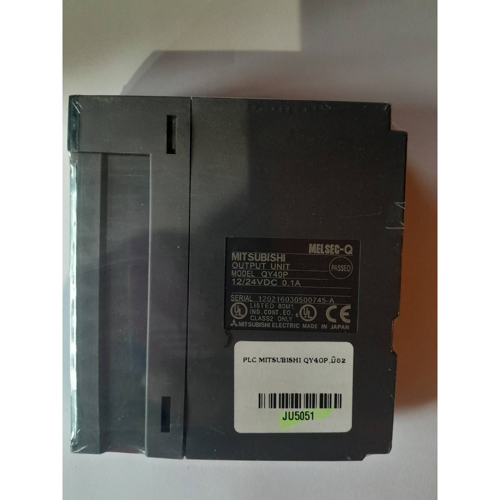PLC MITSUBISHI QY40P DISCRETE I/O OUTPUT 16 PT SINK TRIAC OUT Manufacturer: Mitsubishi  Series: Syst