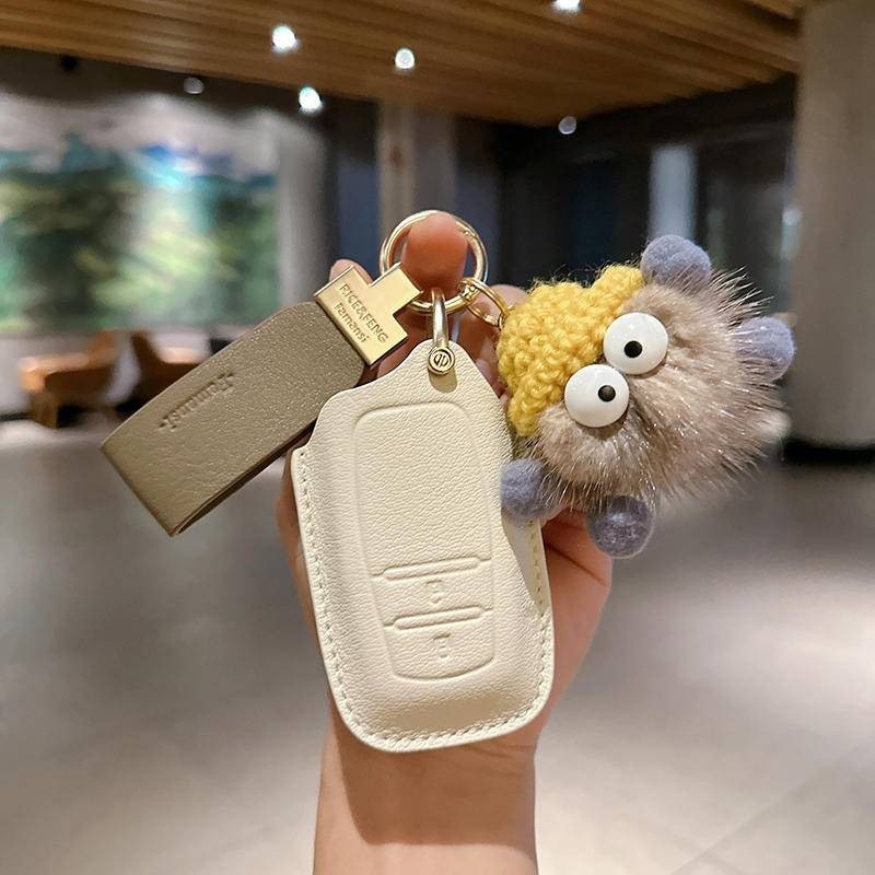 ที่ใส่กุญแจรีโมทรถยนต์ Toyota Hilux Fortuner Corolla Cross Yaris Veloz Yaris Ativ Commuter Corolla Camry Alphard พวงกุญแจรถ. กระเป๋าใส่กุญแจรถ