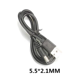 ส่งไว ประกัน1ปีเต็ม! Usb A Male To2.0/2.5/3.5/4.0/5.5 มม. สายแปลง power chargers USB 5V DC สายยาว 1m