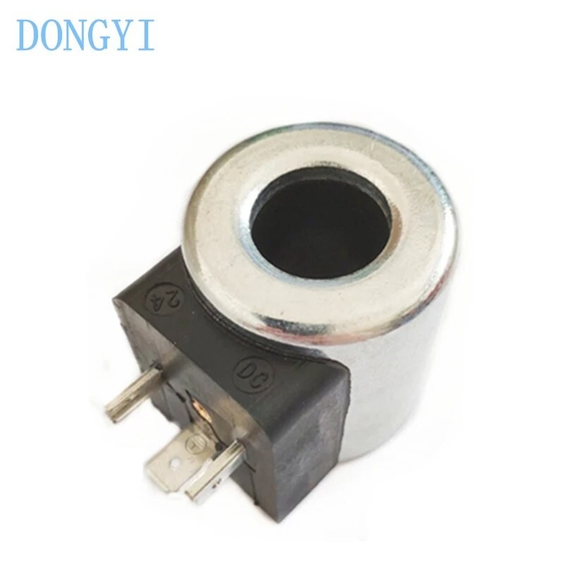 คอยล์วาล์วโซลินอยด์ปั๊มไฮดรอลิค DC12V DC24V เส้นผ่าศูนย์กลางภายใน 18 มม. สูง 40 มม.
