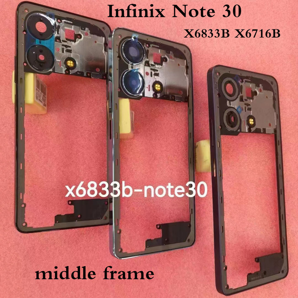 กรอบกลาง แบบเปลี่ยน สําหรับ Infinix Note 30 X6833B X6716B