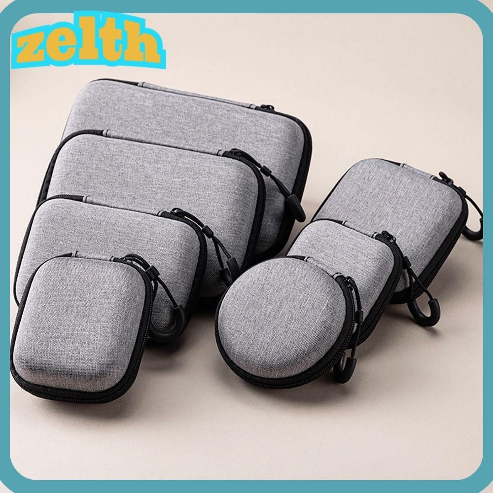 Zelth กระเป๋าเก็บหูฟัง EVA มีซิป ขนาดเล็ก แบบพกพา อุปกรณ์เสริม สําหรับ Airpod 1 ชิ้น